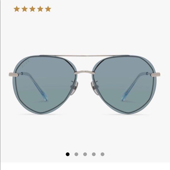 Diff Eyewear Accessories - Brand New DIFF Eyewear Lenox Aviators